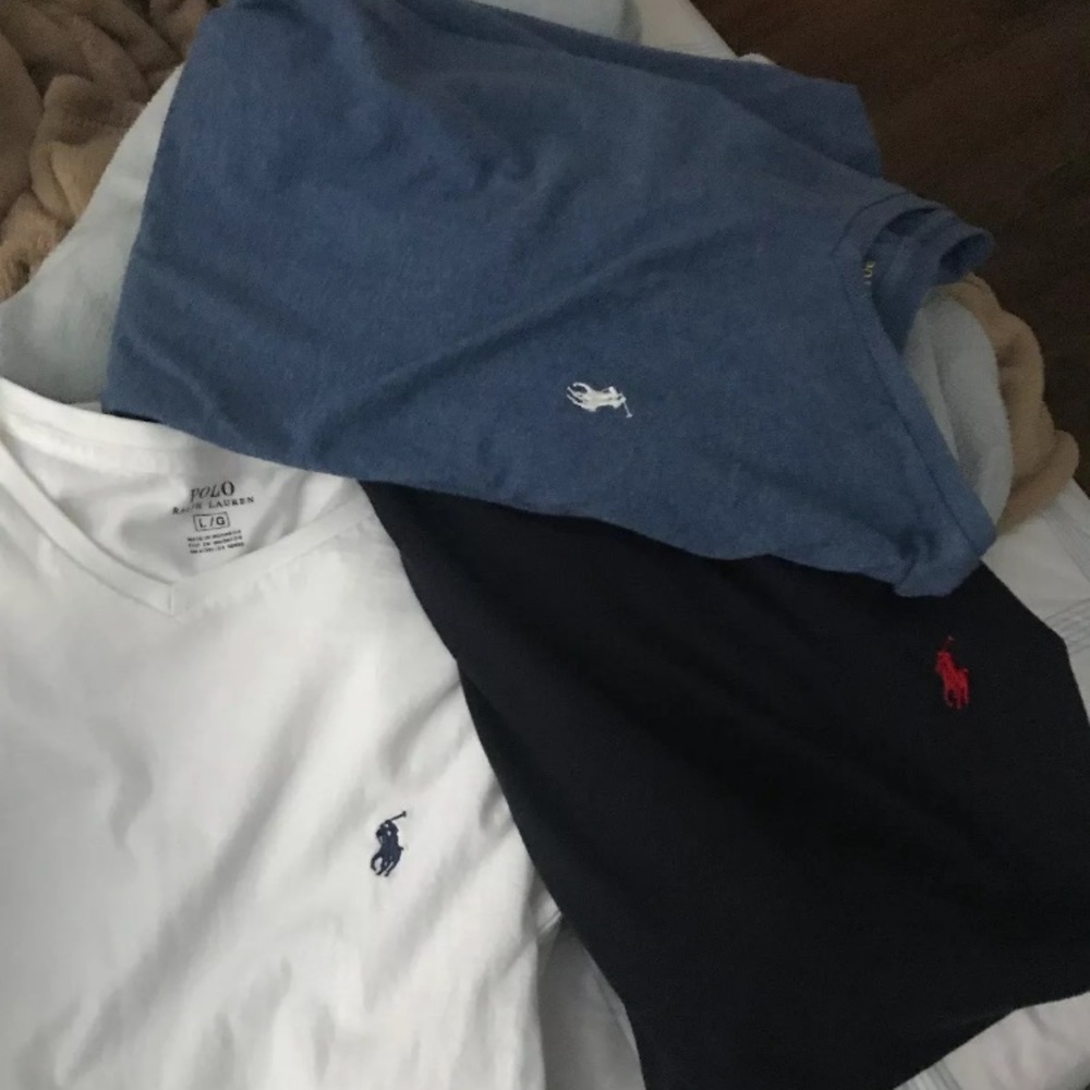 Ralph Lauren V necks L Great Condition